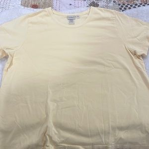L.L. Bean yellow t-shirt